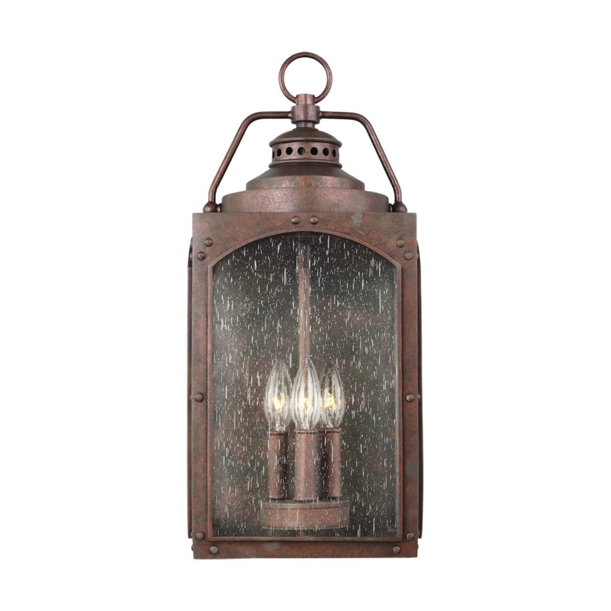 Feiss - Wandlamp voor buiten RANDHURST 3xE14/40W/230V IP44