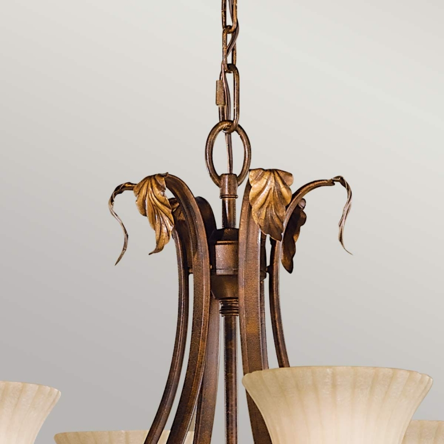 Feiss - Hanglamp aan een ketting SONOMA VALLEY 6xE27/60W/230V