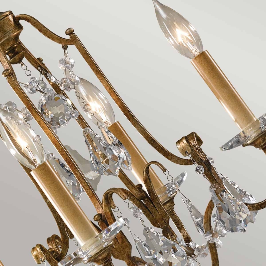 Feiss - Hanglamp aan een ketting VALENTINA 4xE14/60W/230V