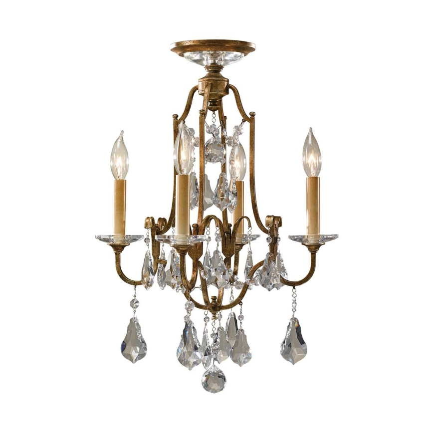 Feiss - Hanglamp aan een ketting VALENTINA 4xE14/60W/230V