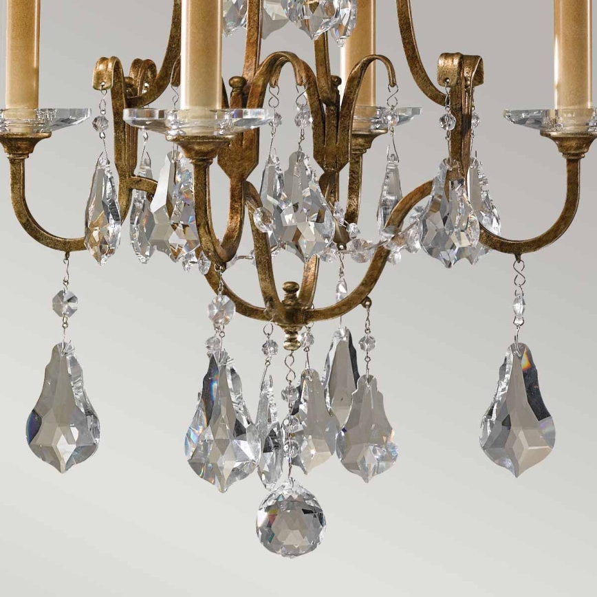 Feiss - Hanglamp aan een ketting VALENTINA 4xE14/60W/230V
