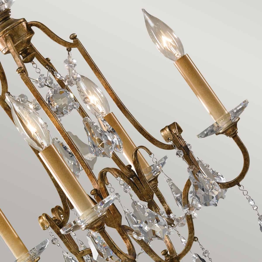 Feiss - Hanglamp aan een ketting VALENTINA 4xE14/60W/230V