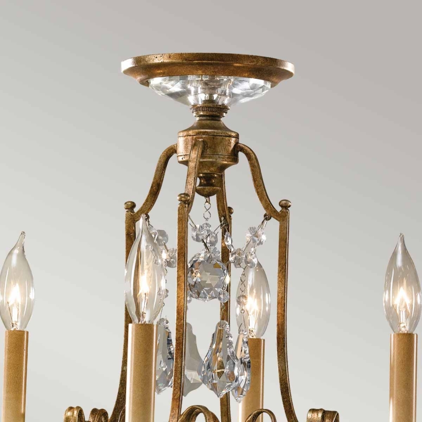 Feiss - Hanglamp aan een ketting VALENTINA 4xE14/60W/230V
