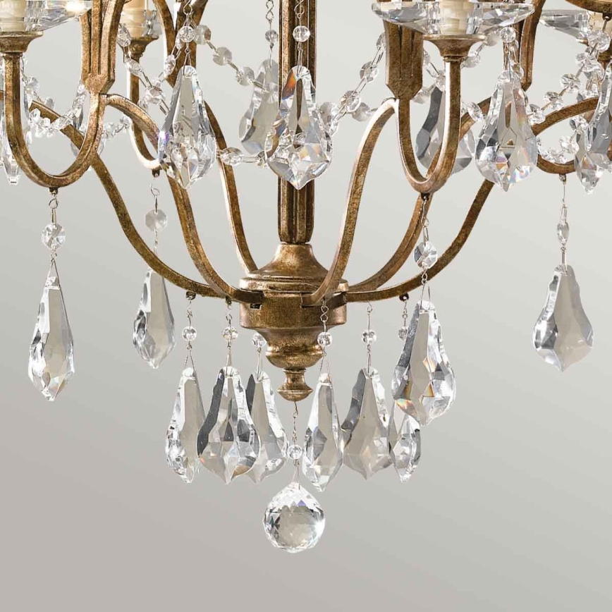 Feiss - Hanglamp aan een ketting VALENTINA 6xE14/60W/230V