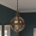 Feiss - Hanglamp aan een ketting ADAMS 3xE14/60W/230V brons