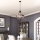 Feiss - Hanglamp aan een ketting ADAMS 4xE14/60W/230V brons