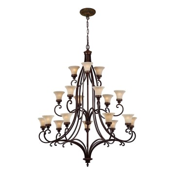 Feiss - Hanglamp aan een ketting DRAWING ROOM 18xE27/60W/230V