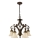 Feiss - Hanglamp aan een ketting DRAWING ROOM 5xE27/60W/230V