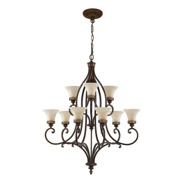Feiss - Hanglamp aan een ketting DRAWING ROOM 9xE27/60W/230V