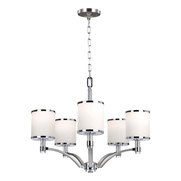 Feiss - Hanglamp aan een ketting PROSPECT PARK 5xE27/60W/230V