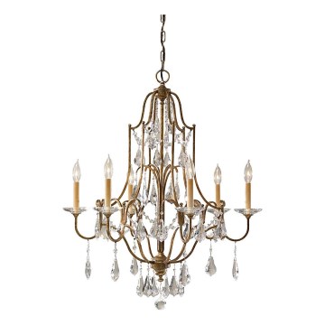 Feiss - Hanglamp aan een ketting VALENTINA 6xE14/60W/230V