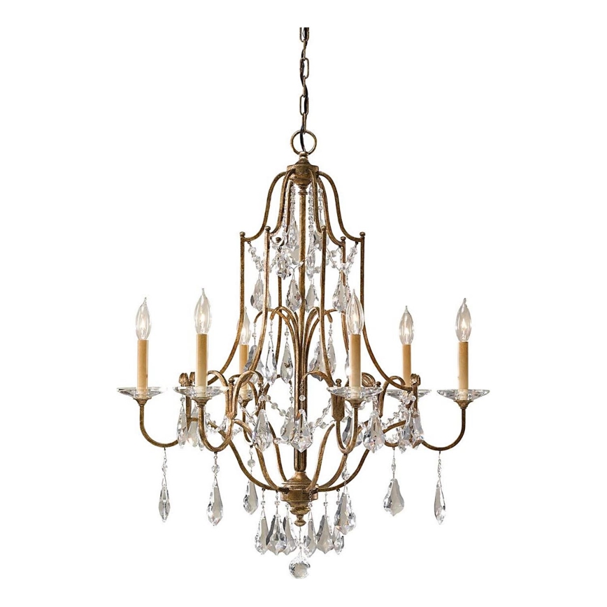 Feiss - Hanglamp aan een ketting VALENTINA 6xE14/60W/230V