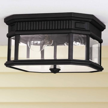 Feiss - Plafondlamp voor buiten COTSWOLD LANE 2xE27/60W/230V IP44