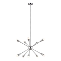 Feiss - Suspension-barre JAX 10xG9/3W/230V chrome brillant