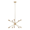 Feiss - Suspension-barre JAX 10xG9/3W/230V doré
