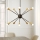 Feiss - Suspension-barre JAX 10xG9/3W/230V noir/doré