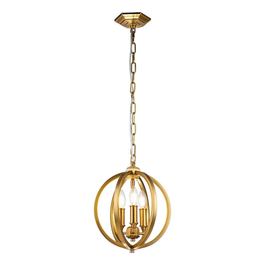 Feiss - Suspension chaîne CORINNE 3xE14/60W/230V