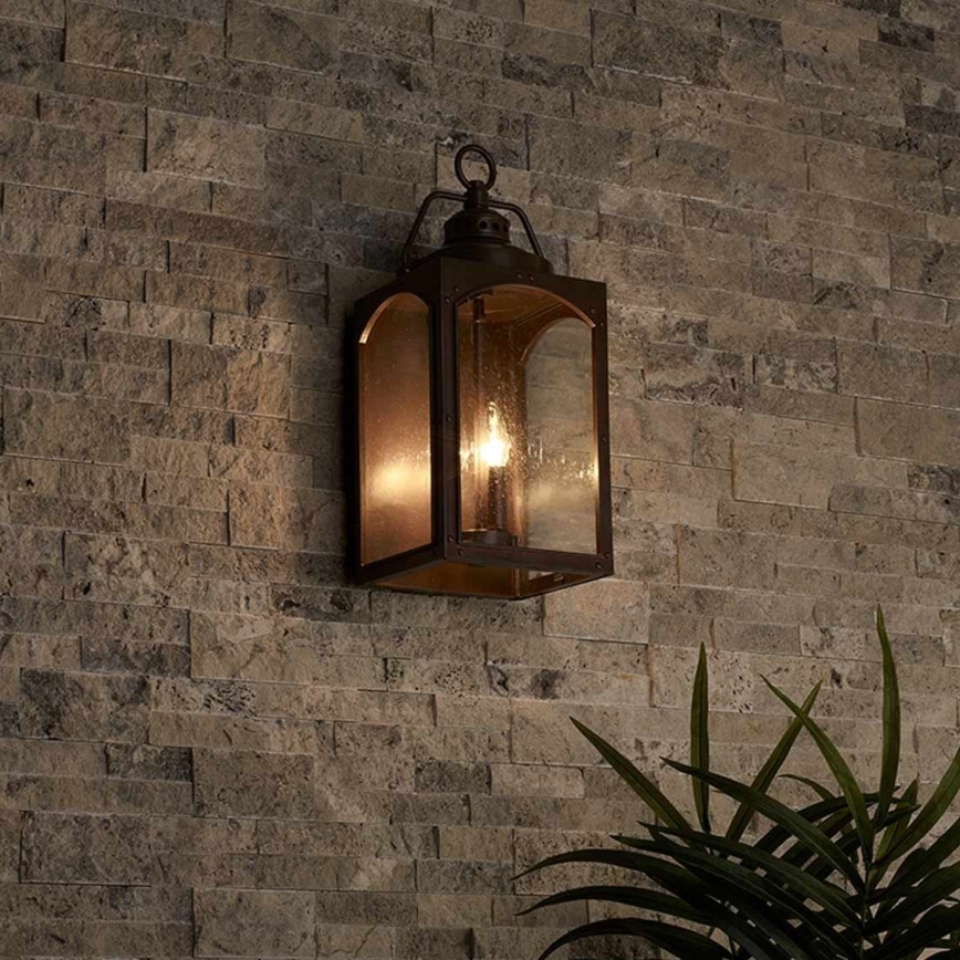 Feiss - Wandlamp voor buiten RANDHURST 3xE14/40W/230V IP44