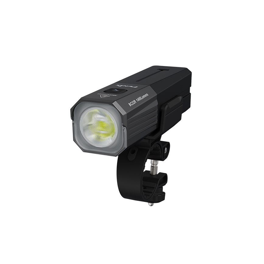 Fenix BC22R - Lampe de vélo rechargeable LED à intensité réglable LED/USB 3400 mAh IP66 1400 lm 41 h noire