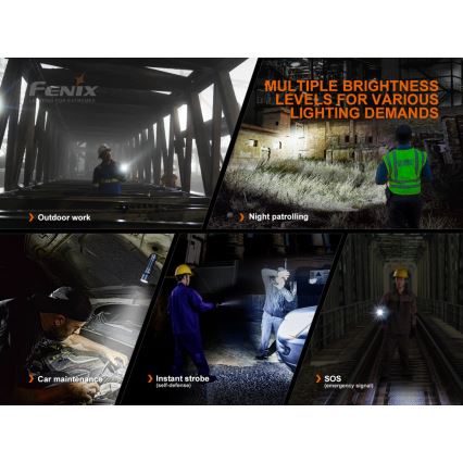 Fenix C7 - Dimbare oplaadbare zaklamp LED/1x21700 IP68 3000 lm 68 uur