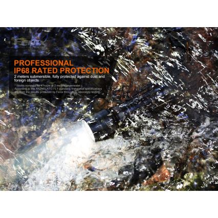 Fenix C7 - Dimbare oplaadbare zaklamp LED/1x21700 IP68 3000 lm 68 uur