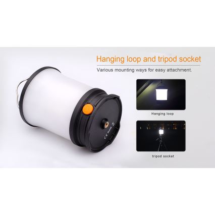 Fenix CL30R - LED draagbare oplaadbare lamp LED/USB/6xCR123A IPX7 650 lm 300 h 2600 mAh