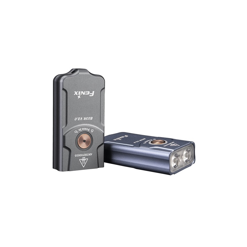 Fenix E03RV20BLU - Lampe torche rechargeable LED/USB IP66 500 lm 30 h 400 mAh