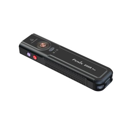 Fenix E06RPROEUBLC- Dimbare oplaadbare LED-zaklamp LED/USB 1650 mAh IP66 1600 lm 111 uur zwart