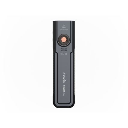 Fenix E06RPROEUBLC- Lampe de poche LED rechargeable à intensité réglable LED/USB 1650 mAh IP66 1600 lm 111 h noire