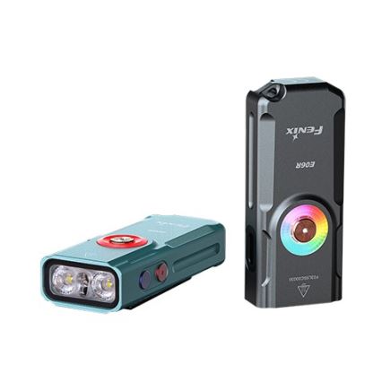 Fenix E06RTKS - LED Dimbaar oplaadbaar zaklamp UV LED/USB IP66 700 lm 60 h 750 mAh turquoise