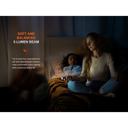 Fenix E28RV20 - LED Dimbaar oplaadbaar zaklamp LED/USB/2xCR123A IP68 1700 glanzend 260 h 3400 mAh