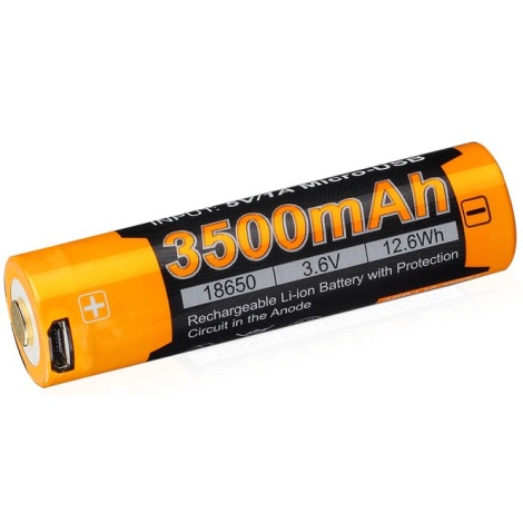 Batterie/Pile 18650 3.6V 3500 mAh