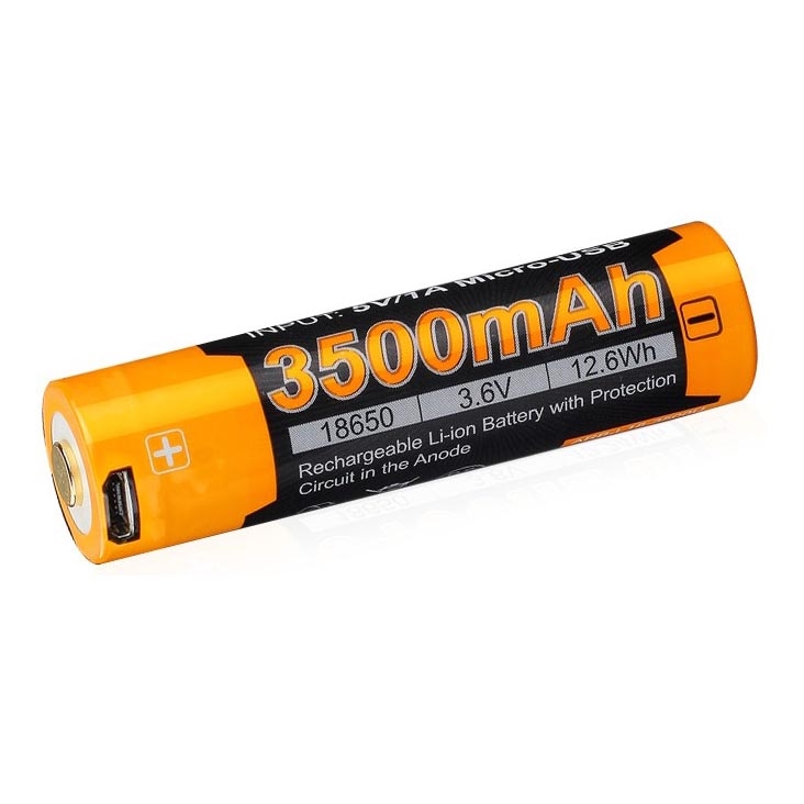 Batterie/Pile 18650 3.6V 3500 mAh