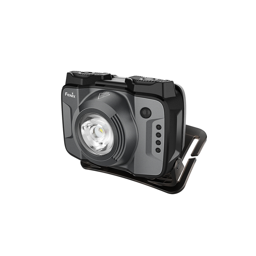 Fenix HL12RV20BLC - Lampe frontale rechargeable LED à intensité variable LED/USB 950 mAh IP66 500 lm jusqu'à 112 h noire