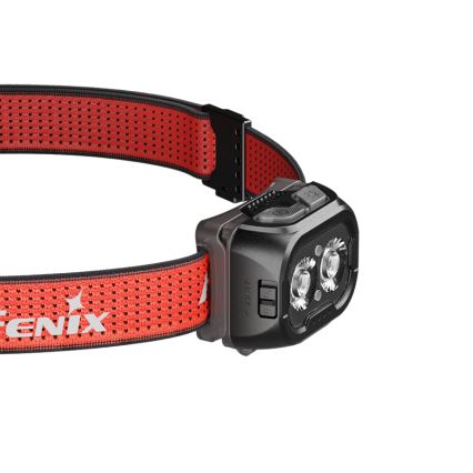 Fenix HL18RTV20BLC - LED Dimbaar oplaadbaar hoofdlamp LED/USB/3xAAA IP66 800 lm 160 h 1900 mAh zwart/oranje