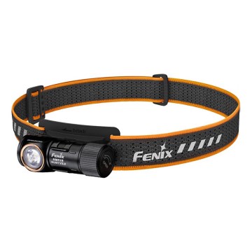 Fenix HM51RV30 - dimbare oplaadbare LED-hoofdlamp LED/USB/1xCR123A 950 mAh IP68 860 lm 125 h oranje