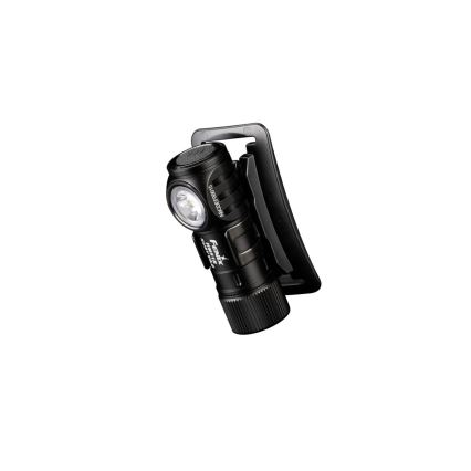 Fenix HM51RV3ABL - Lampe frontale LED rechargeable dimmable LED/USB/1xCR123A 950 mAh IP68 860 lm 125 h noire