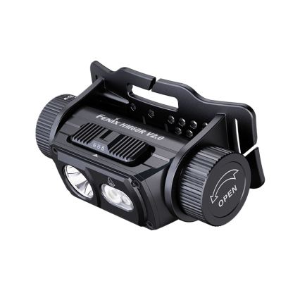 Fenix HM60RV20 - LED-dimbare oplaadbare hoofdlamp LED/USB 4000 mAh IP68 1600 lm 292 h oranje