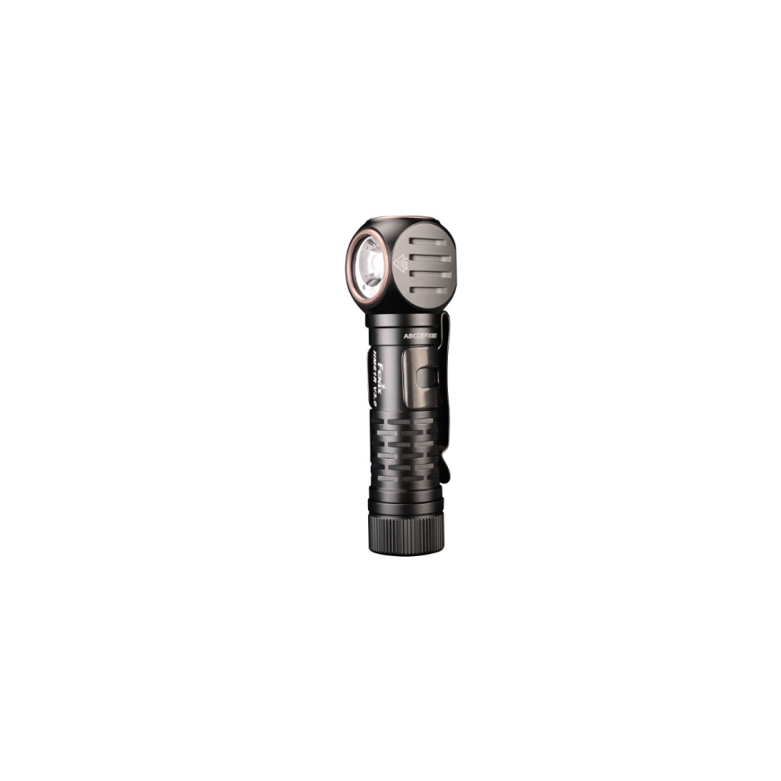 Fenix HM61RV30 - Dimbare oplaadbare LED-hoofdlamp LED/USB/1xCR123A 4000 mAh IP68 1800 lm 400 h zwart