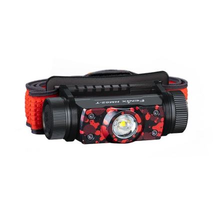 Fenix HM62TMGM - LED Dimbaar oplaadbaar hoofdlamp LED/USB IP68 1200 glanzend 280 h 3400 mAh