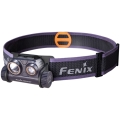 Fenix HM65RDTPRP - Lampe frontale LED rechargeable LED/USB IP68 1500 lm 300 h violet/noir
