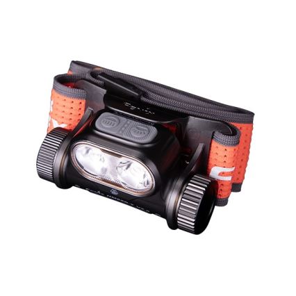 Fenix HM65RTV20BLC- LED Dimbaar oplaadbaar hoofdlamp LED/USB/2xCR123A IP68 3400 mAh zwart/oranje