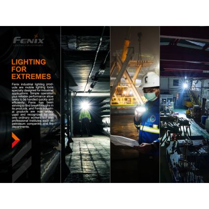 Fenix HM70R - LED Oplaadbare hoofdlamp 4xLED/1x21700 IP68 1600 glanzend 800 h 5000 mAh