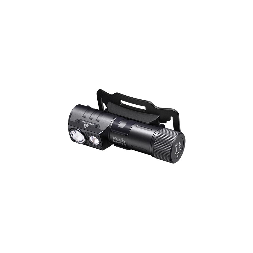 Fenix HM71R - Lampe frontale rechargeable LED/USB IP68 2700 brillant 400 h 5000 mAh