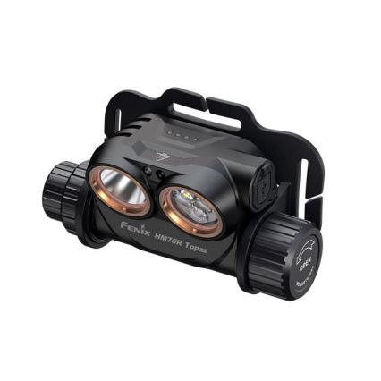 Fenix HM75RTOPAZ - LED Dimbaar oplaadbaar hoofdlamp LED/USB IP68 1600 glanzend 210 h 4000 mAh