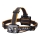 Fenix HP16R1250 - Lampe frontale rechargeable 3xLED/USB 4xAA IP66 1250 lm 600 h 3000 mAh