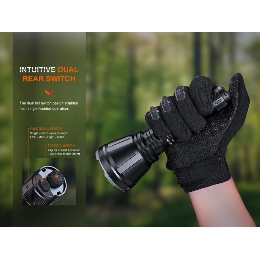 Fenix HT18R - LED Dimbaar oplaadbaar zaklamp LED/1x21700 IP68 2800 Im 42 h 5000 mAh