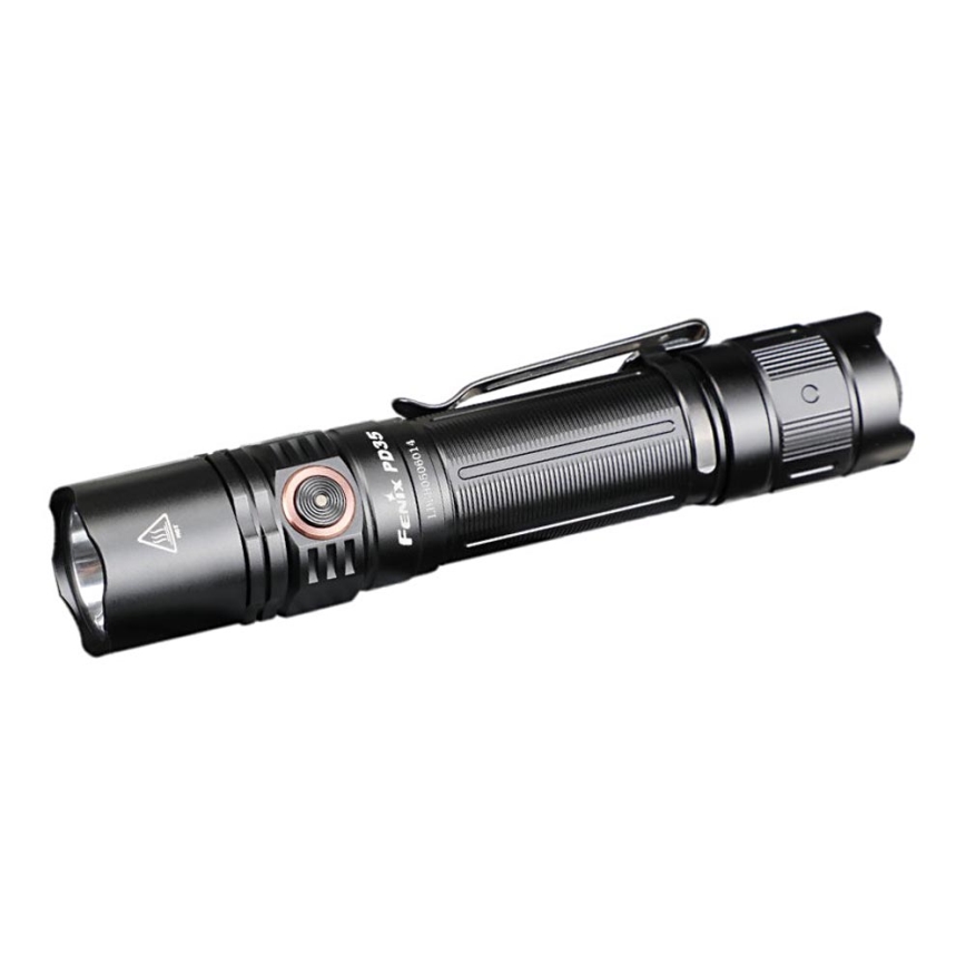 Fenix PD35V30 - Lampe torche rechargeable LED/USB/2xCR123A IP68 1700 brillant 230 h 2600 mAh