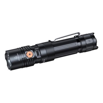 Fenix PD36RACE - LED Dimbare oplaadbare zaklamp LED/USB 5000 mAh IP68 3000 lm 63,45 h zwart
