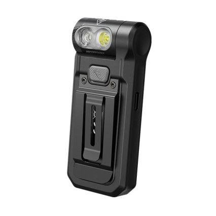 Fenix SW05RREDBLC - Lampe torche à intensité variable rechargeable LED/USB IPX6 150 lm 49 h 700 mAh noir